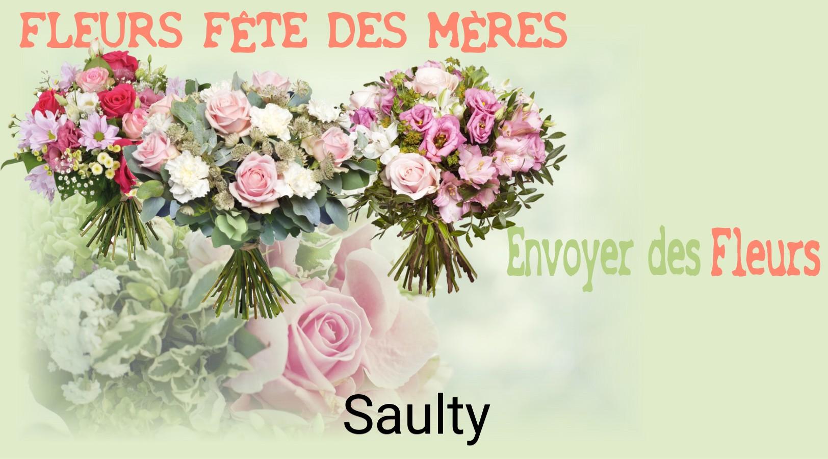 Bouquet de Fête des Mères livré à Saulty